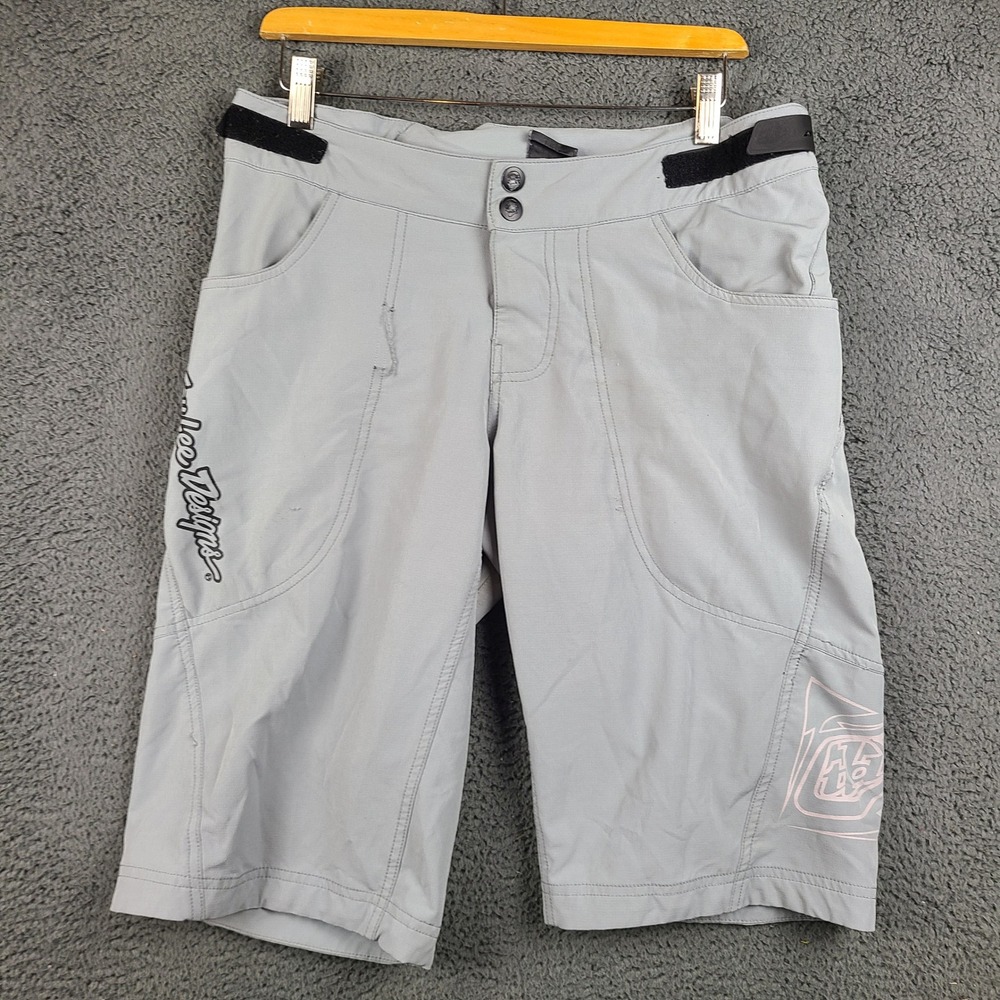 Troy Lee Designs Skyline MTB Shorts Mens 32 Gray Mountain Bike Cycling Biking